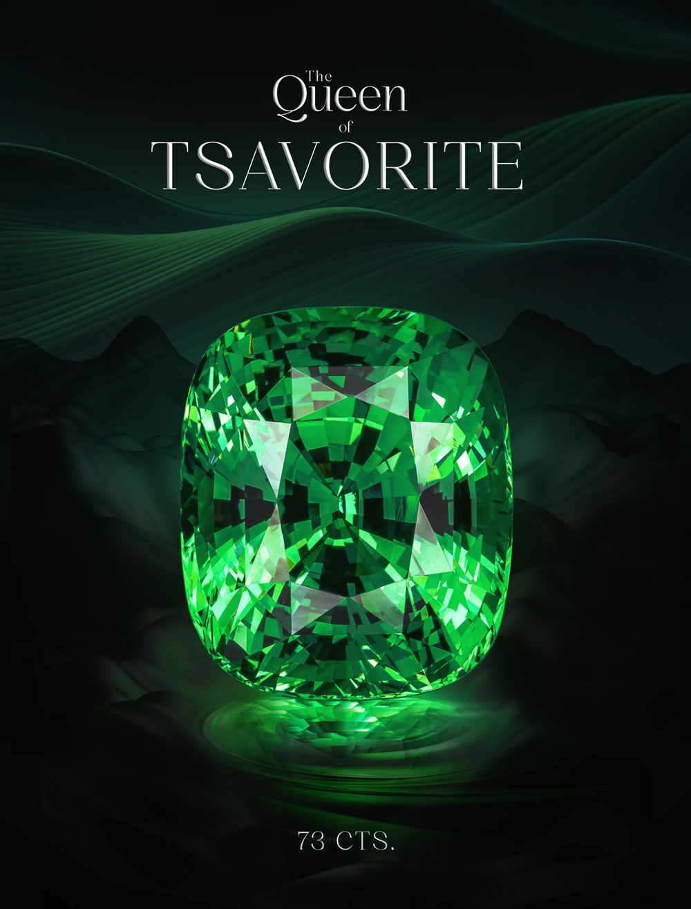 The Queen of Tsavorite