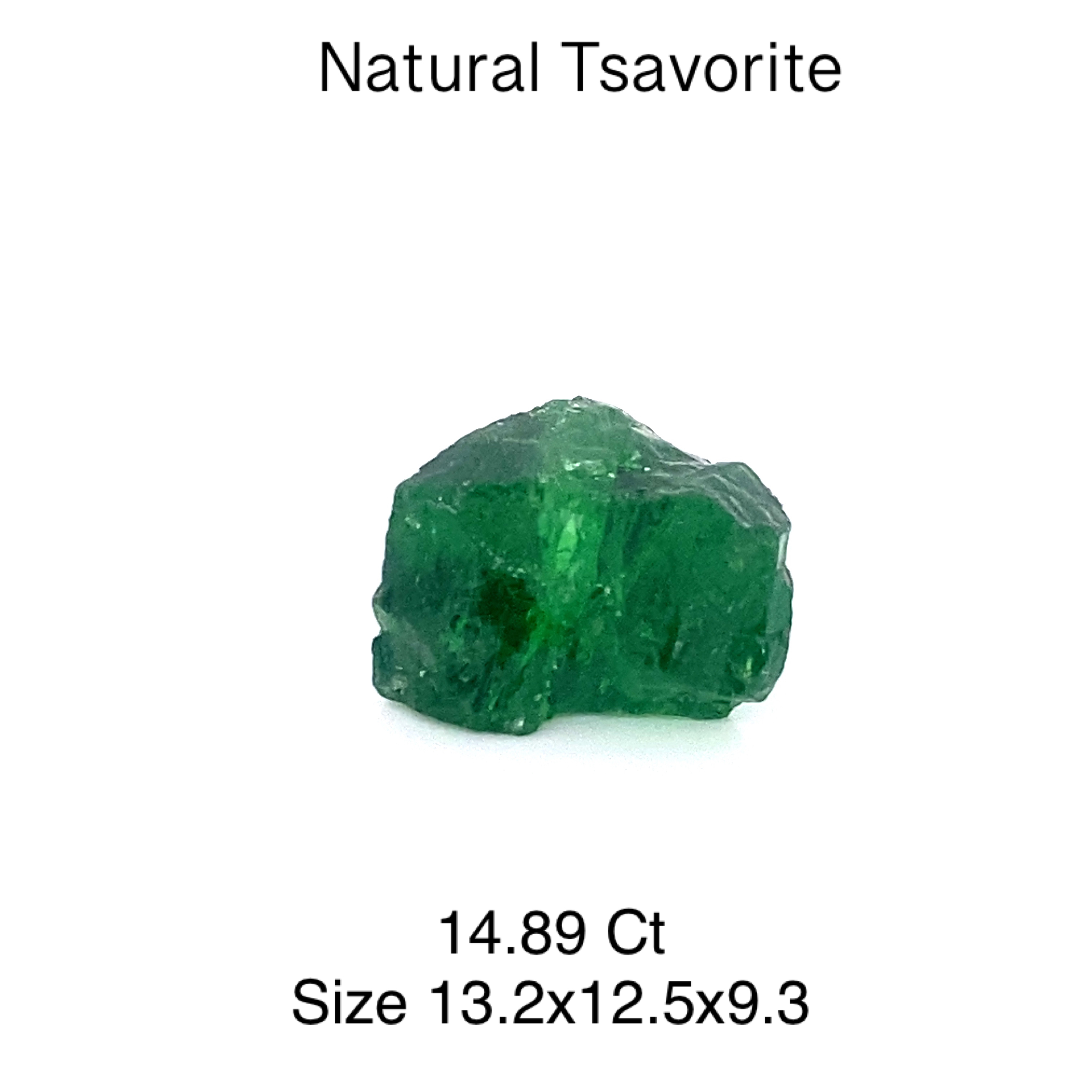 Natural Tsavorite Garnet Rough TS06