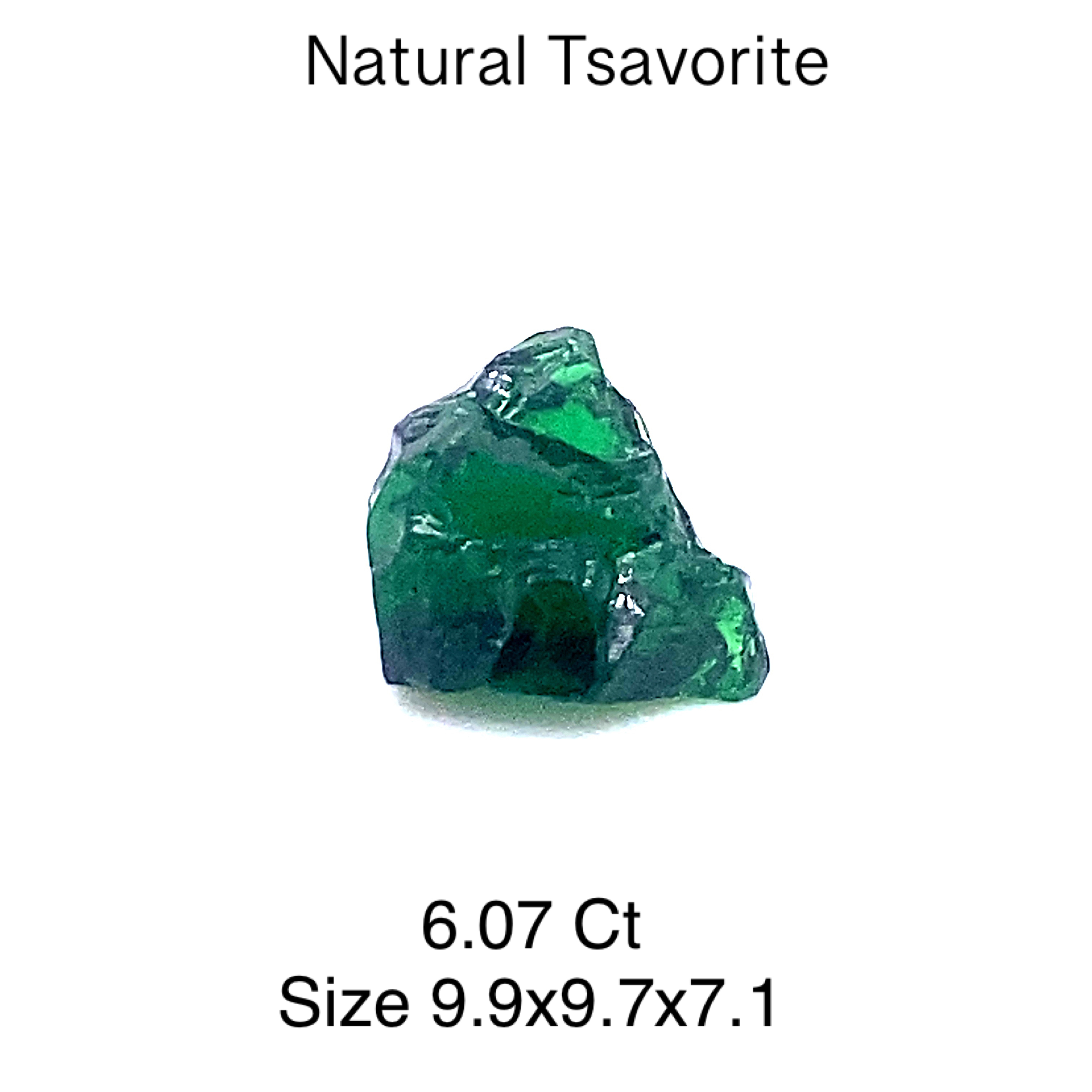 Natural Tsavorite Garnet Rough TS11