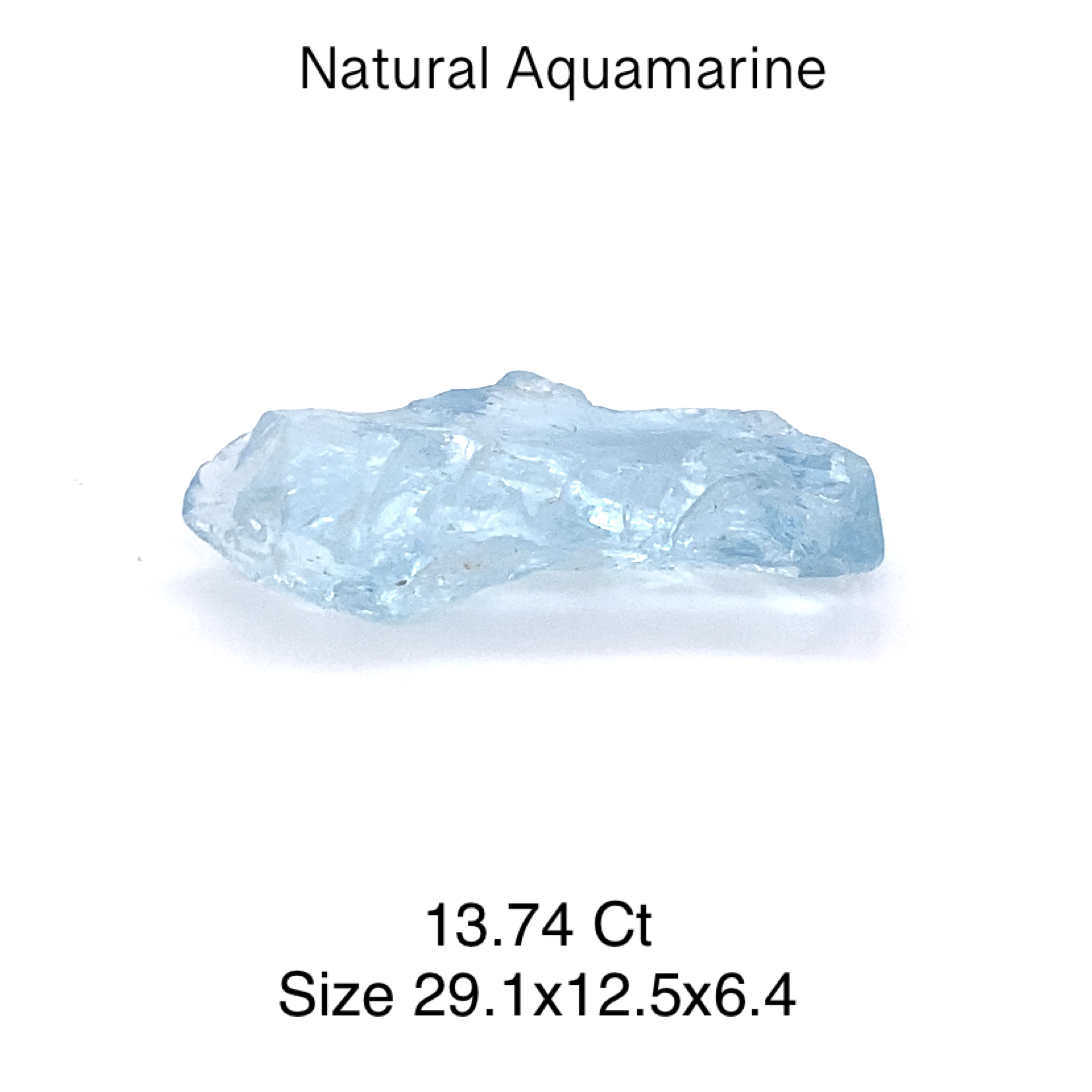 Natural Aquamarine Gemstone Rough AQ24