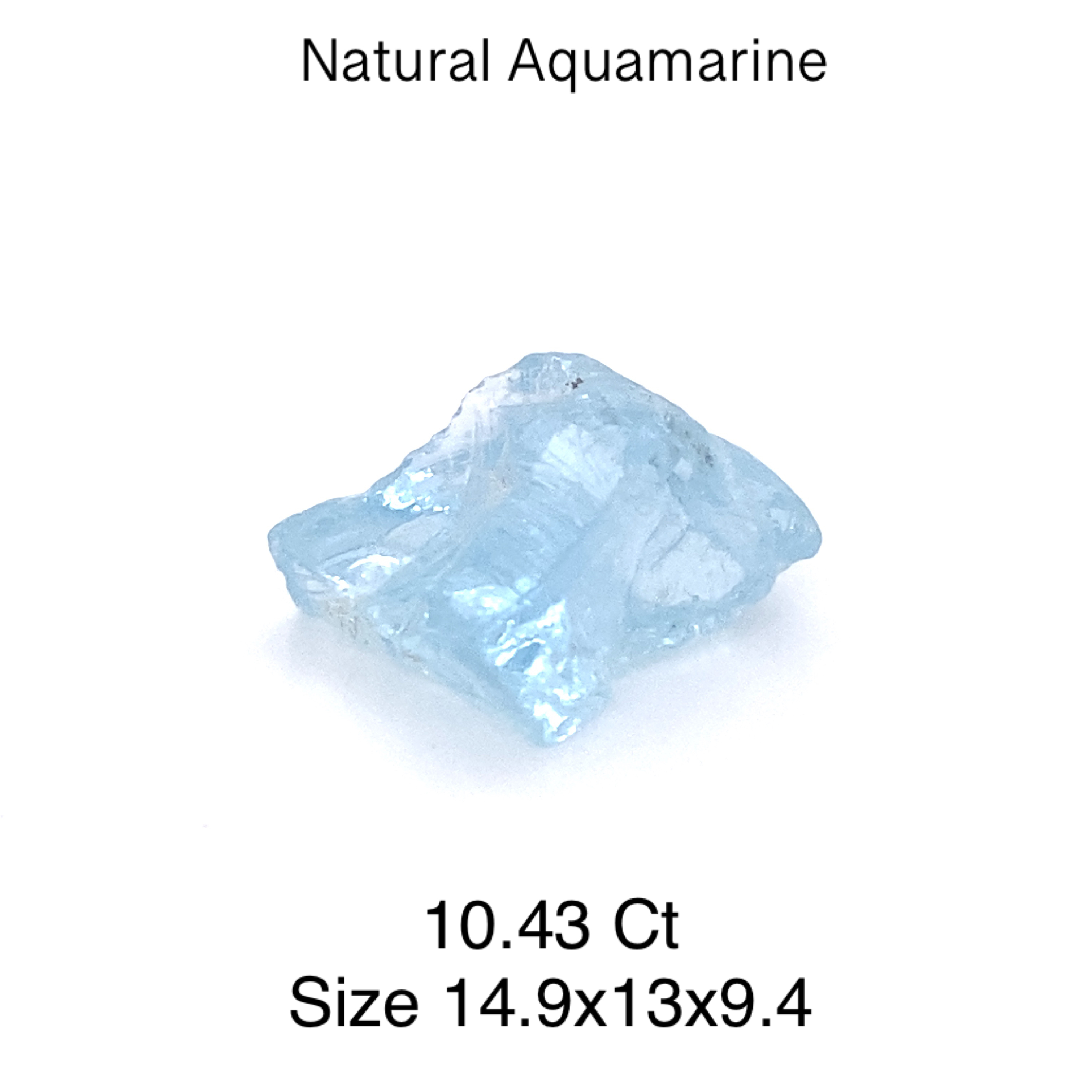 Natural Aquamarine Gemstone Rough AQ17