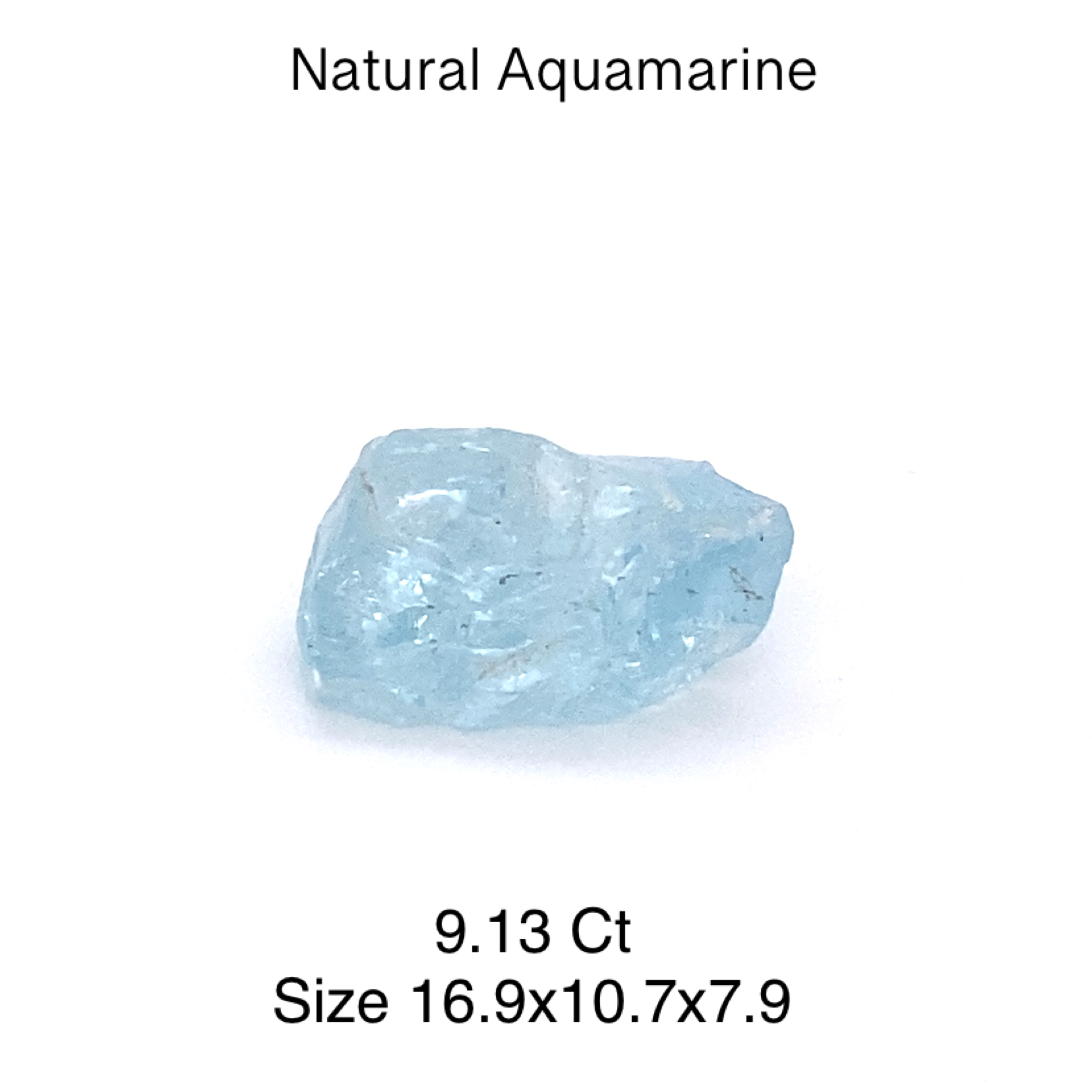 Natural Aquamarine Gemstone Rough AQ22