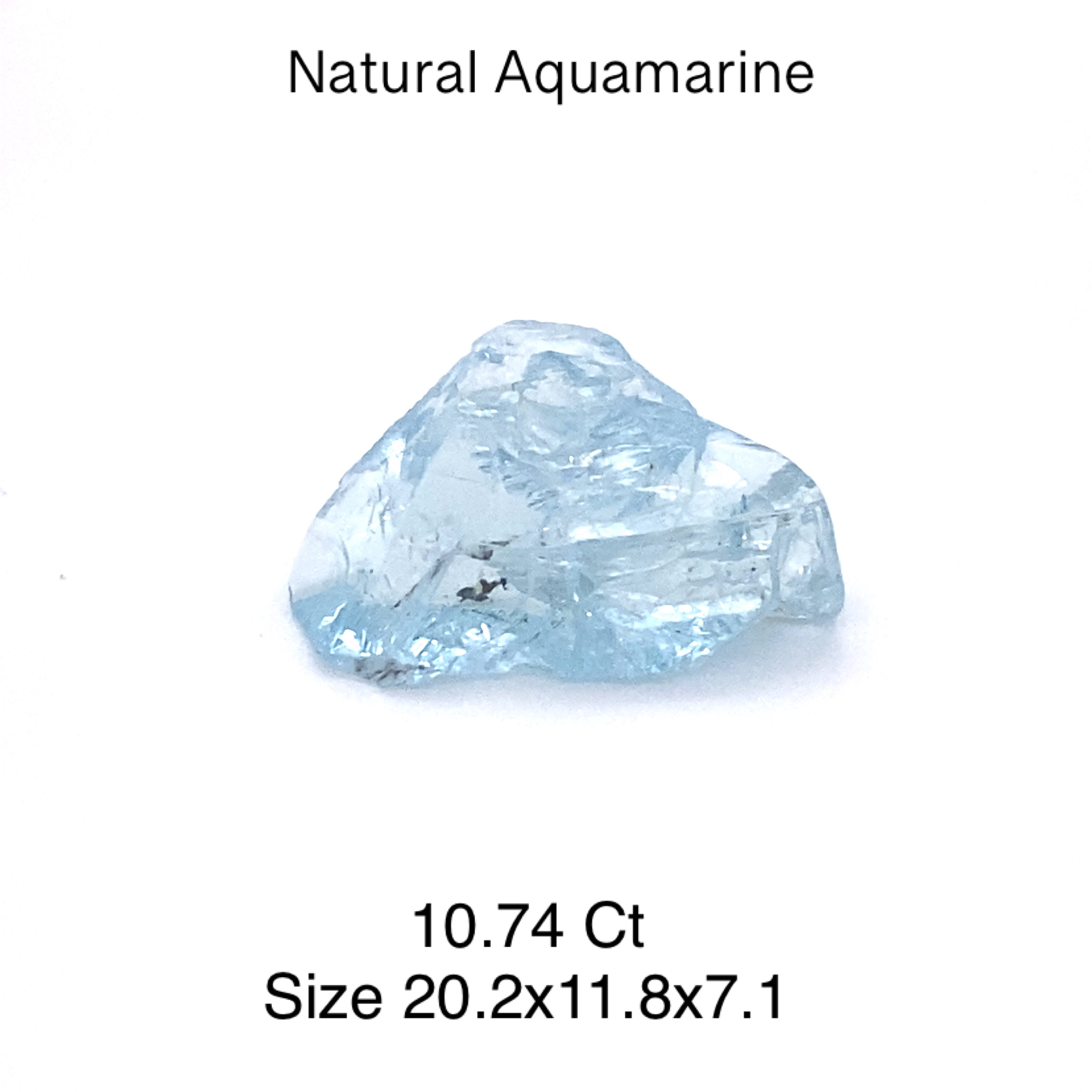 Natural Aquamarine Gemstone Rough AQ18