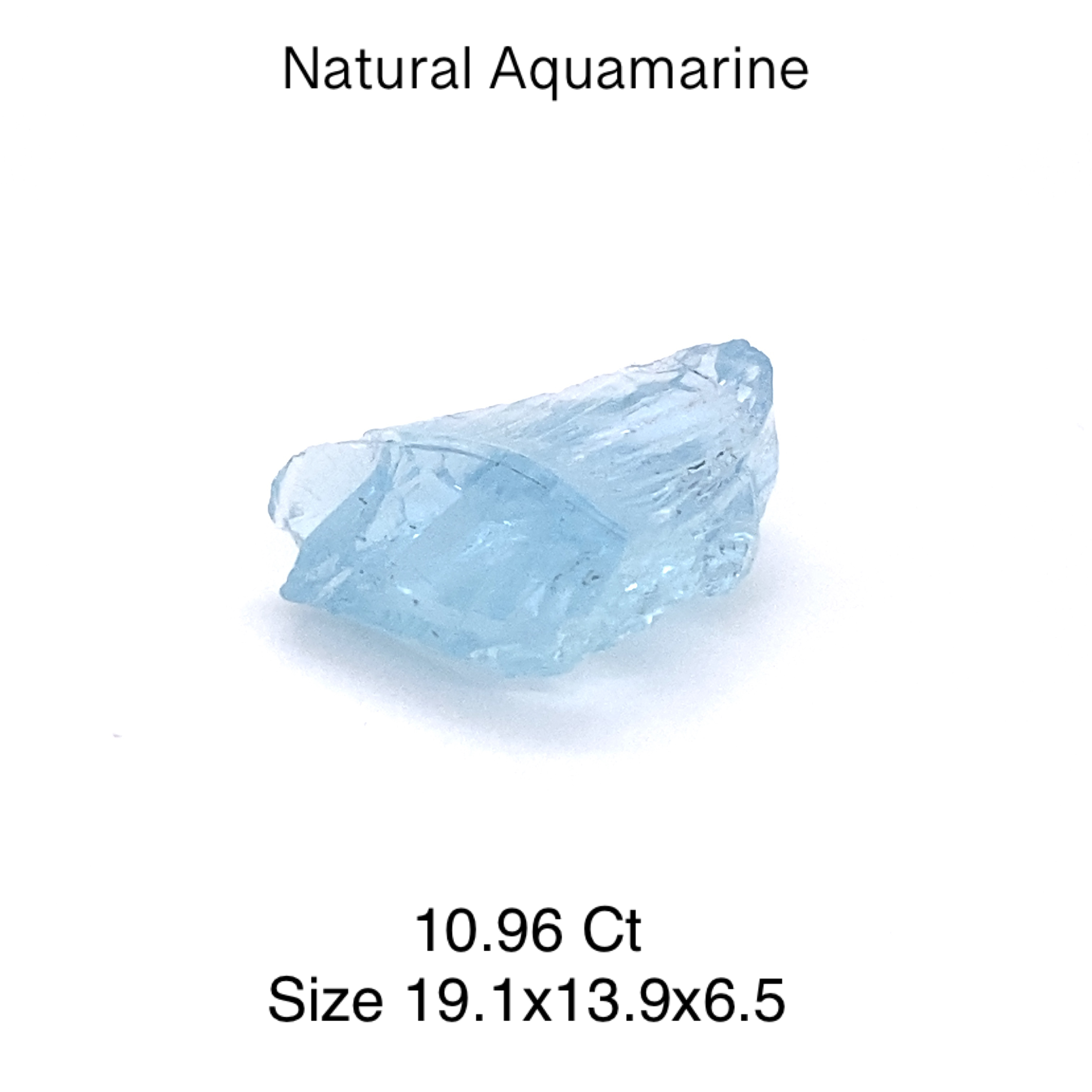 Natural Aquamarine Gemstone Rough AQ10