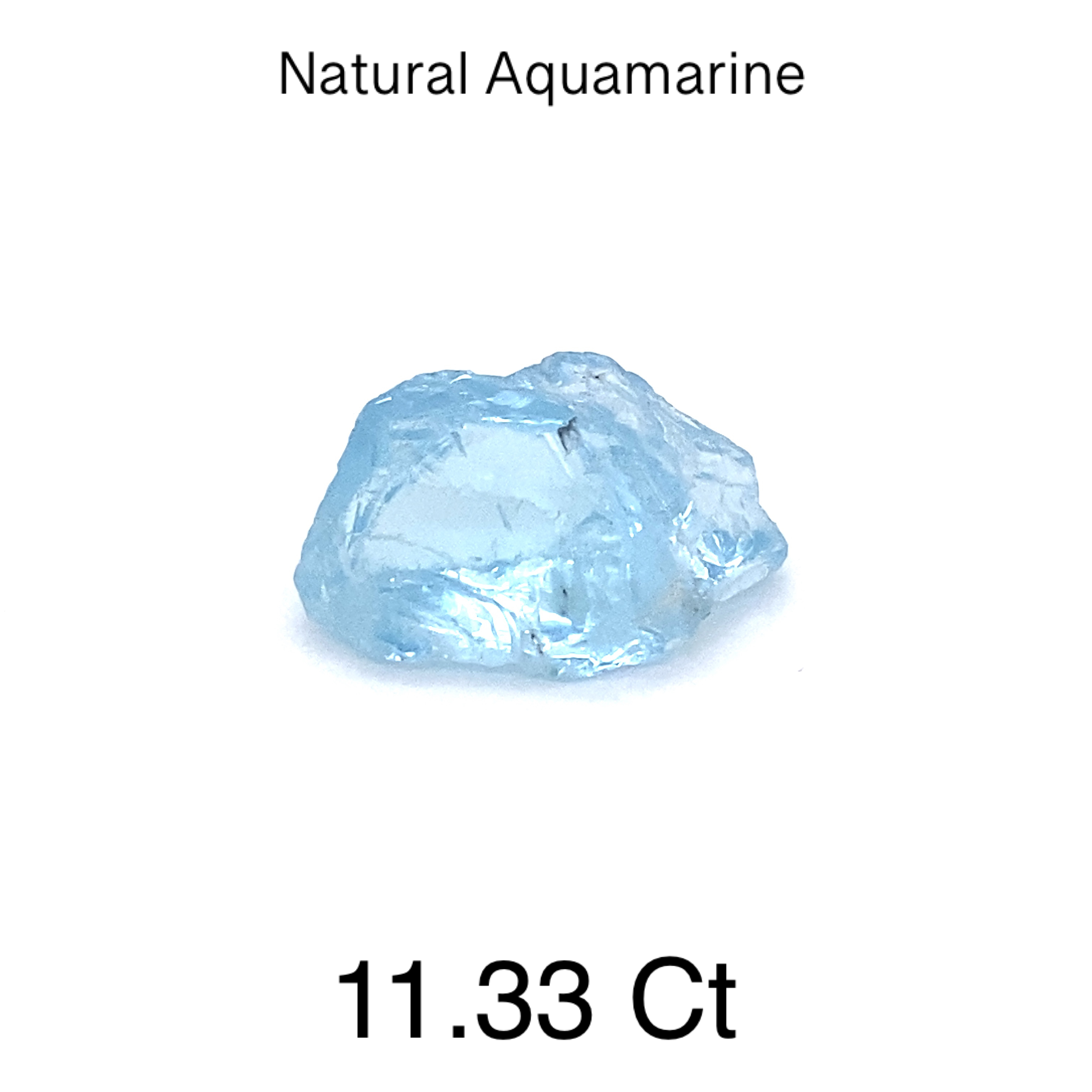 Natural Aquamarine Gemstone Rough AQ07
