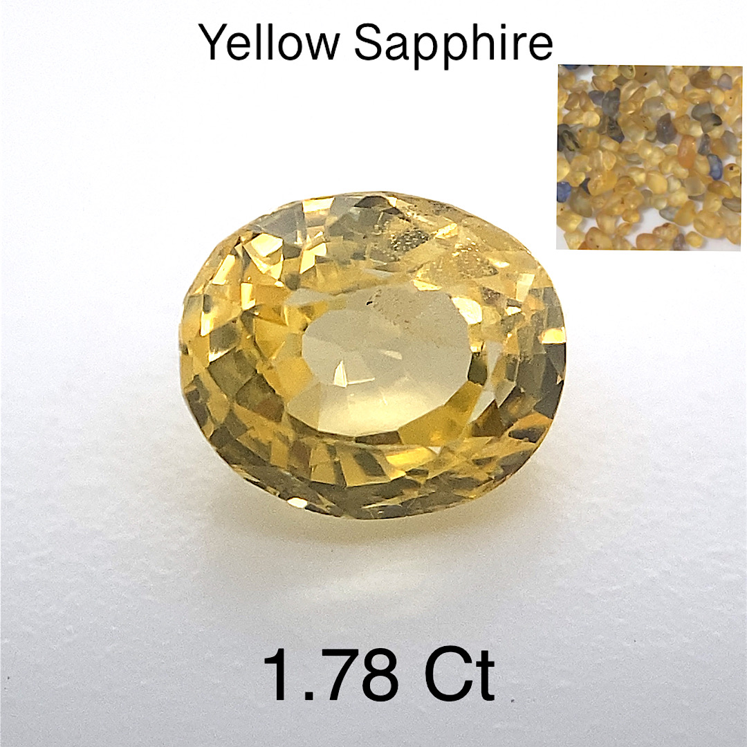 Beautiful Natural Yellow Sapphire YS12