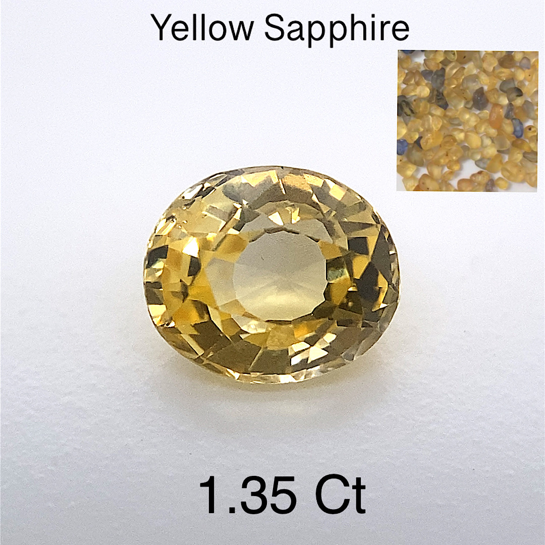 Beautiful Natural Yellow Sapphire YS13