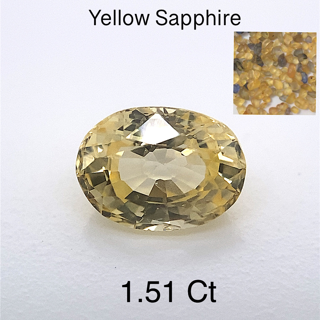 Beautiful Natural Yellow Sapphire YS14