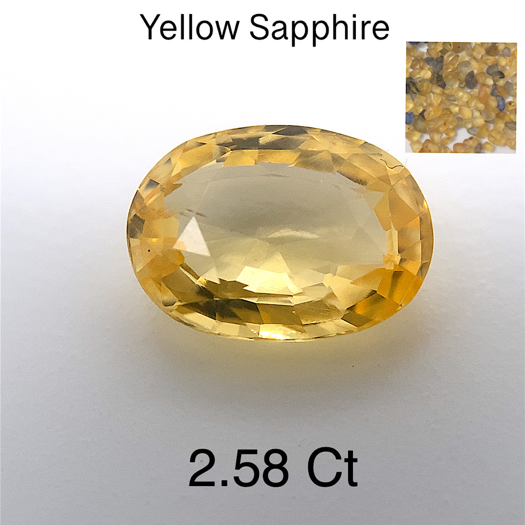 Beautiful Natural Yellow Sapphire YS15