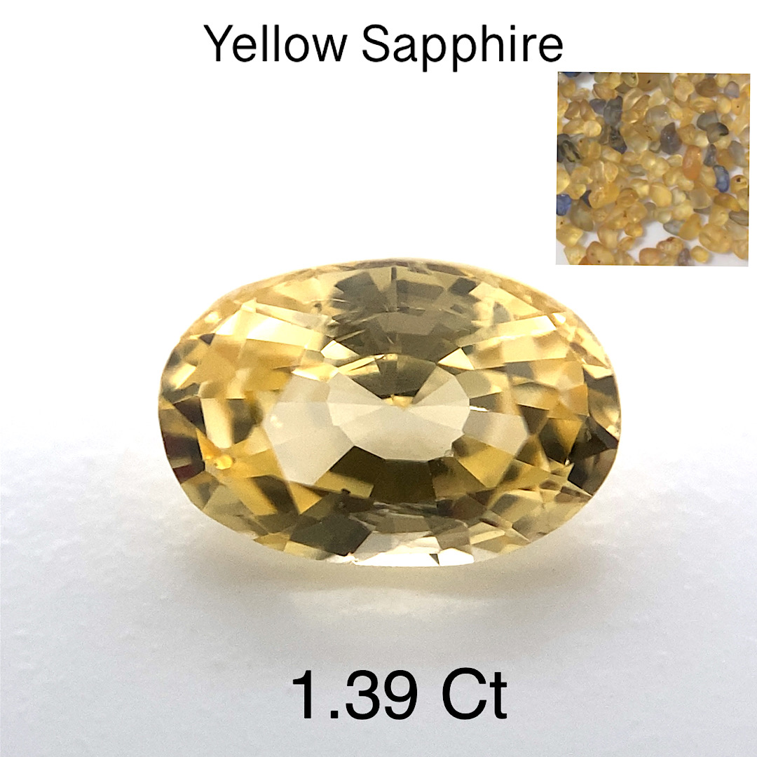 Beautiful Natural Yellow Sapphire YS18