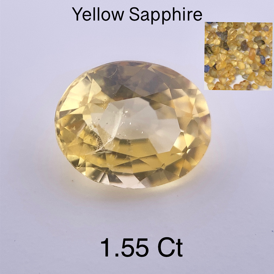 Beautiful Natural Yellow Sapphire YS16