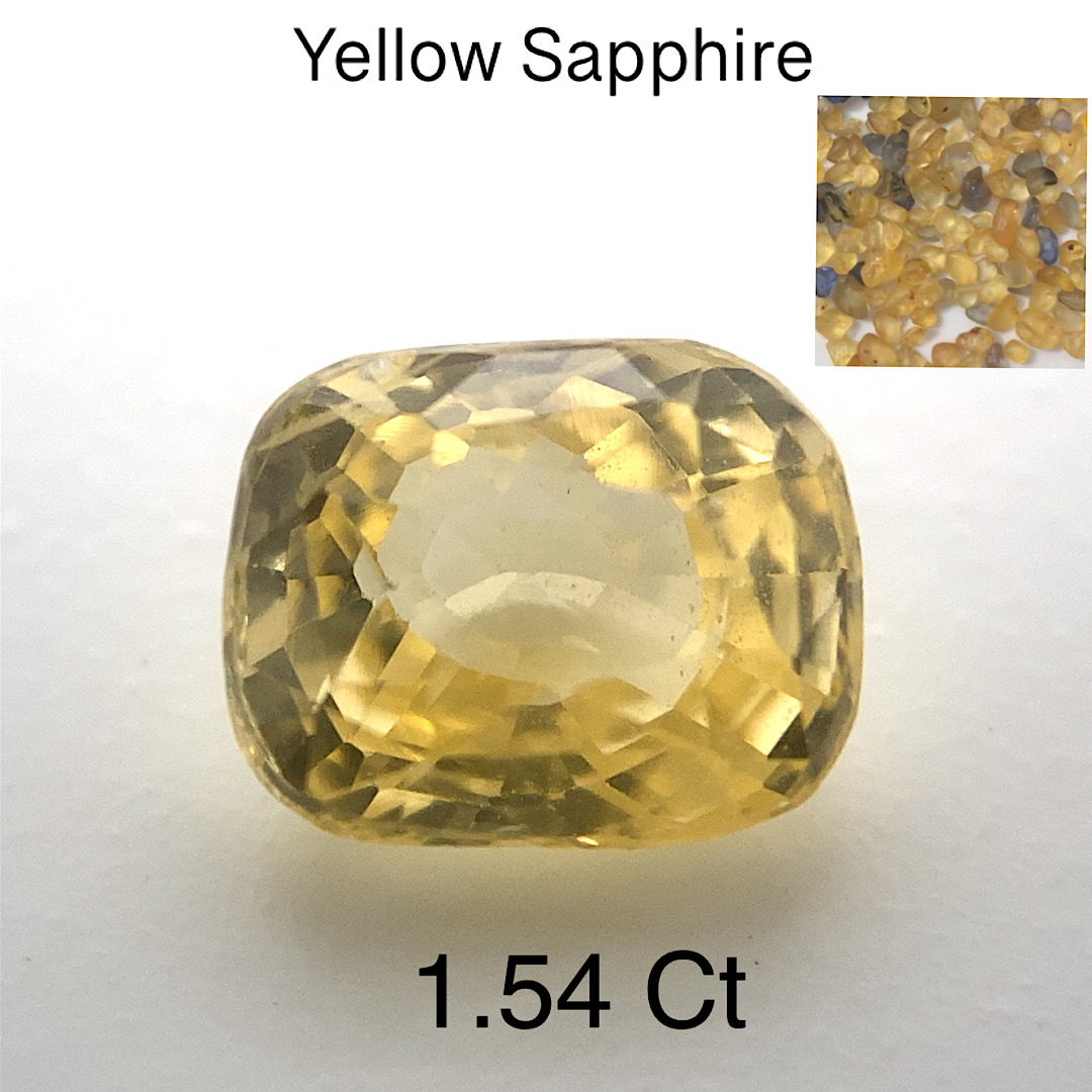 Beautiful Natural Yellow Sapphire YS19