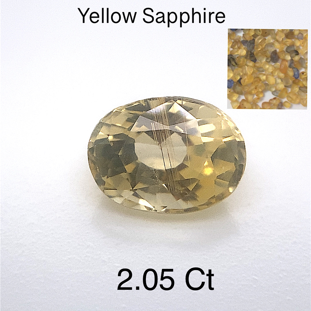 Beautiful Natural Yellow Sapphire YS20