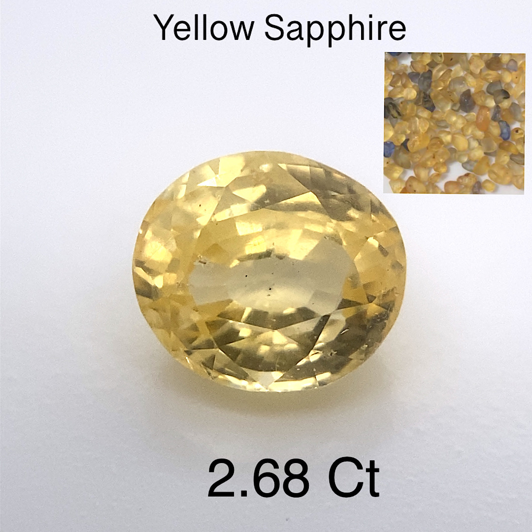 Beautiful Natural Yellow Sapphire YS22