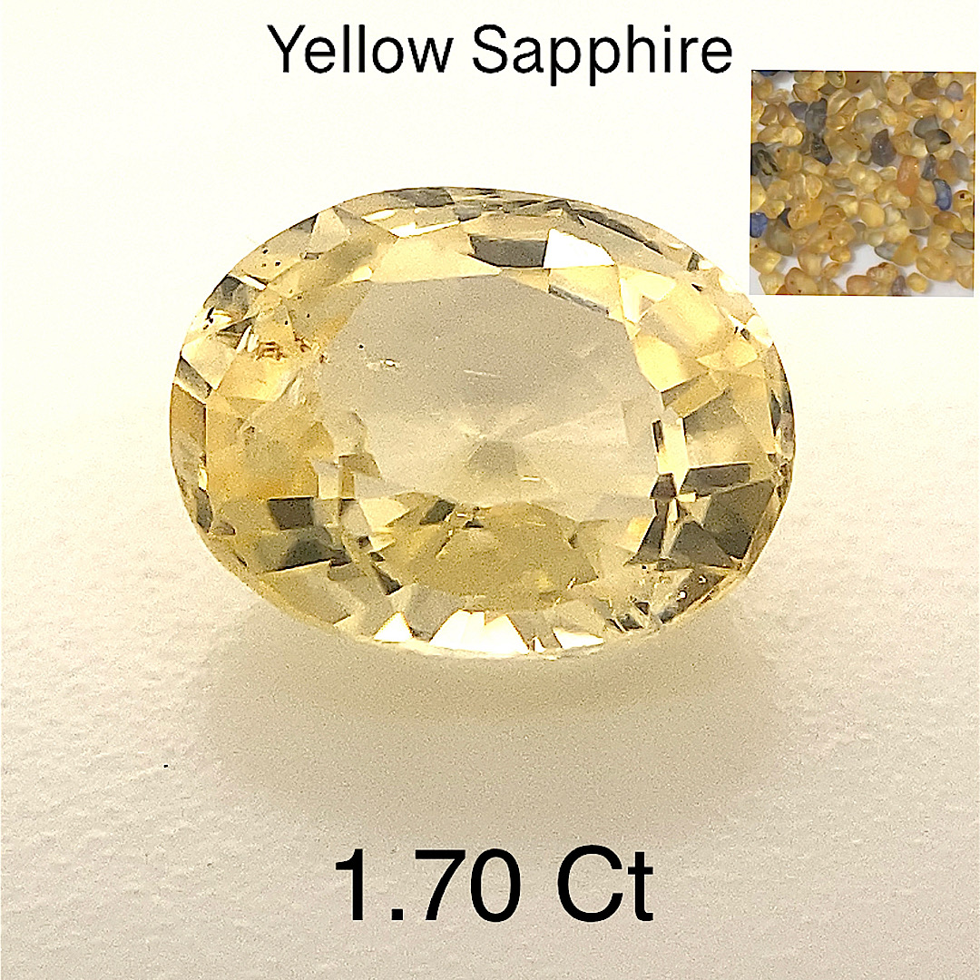 Beautiful Natural Yellow Sapphire YS23