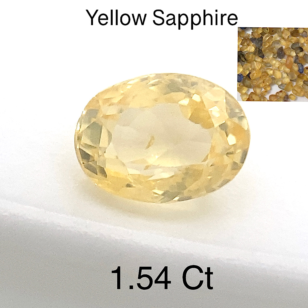 Beautiful Natural Yellow Sapphire YS27