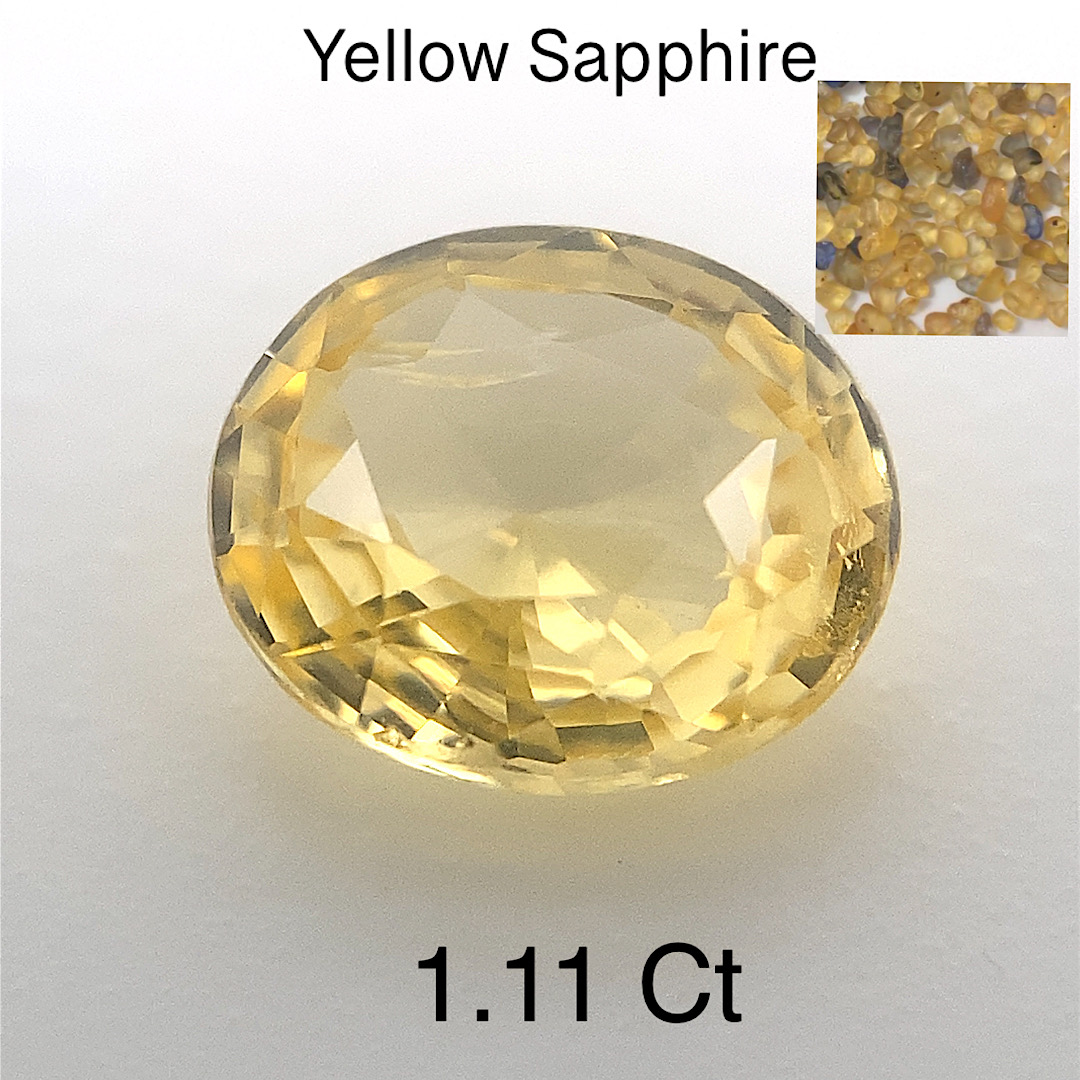 Beautiful Natural Yellow Sapphire YS29