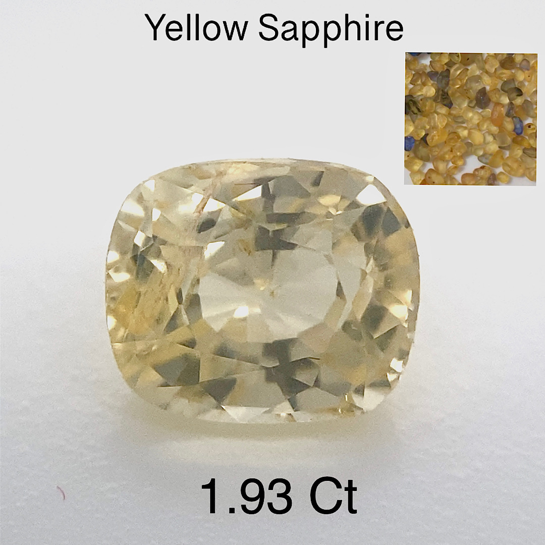 Beautiful Natural Yellow Sapphire YS31