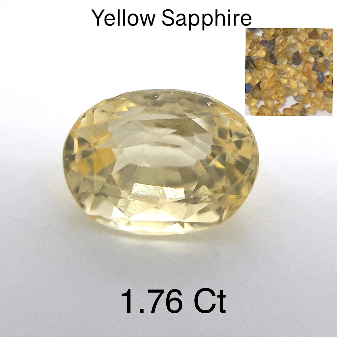 Beautiful Natural Yellow Sapphire YS33