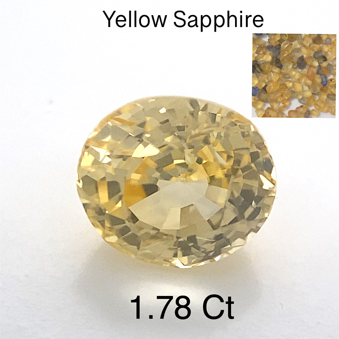 Beautiful Natural Yellow Sapphire YS36