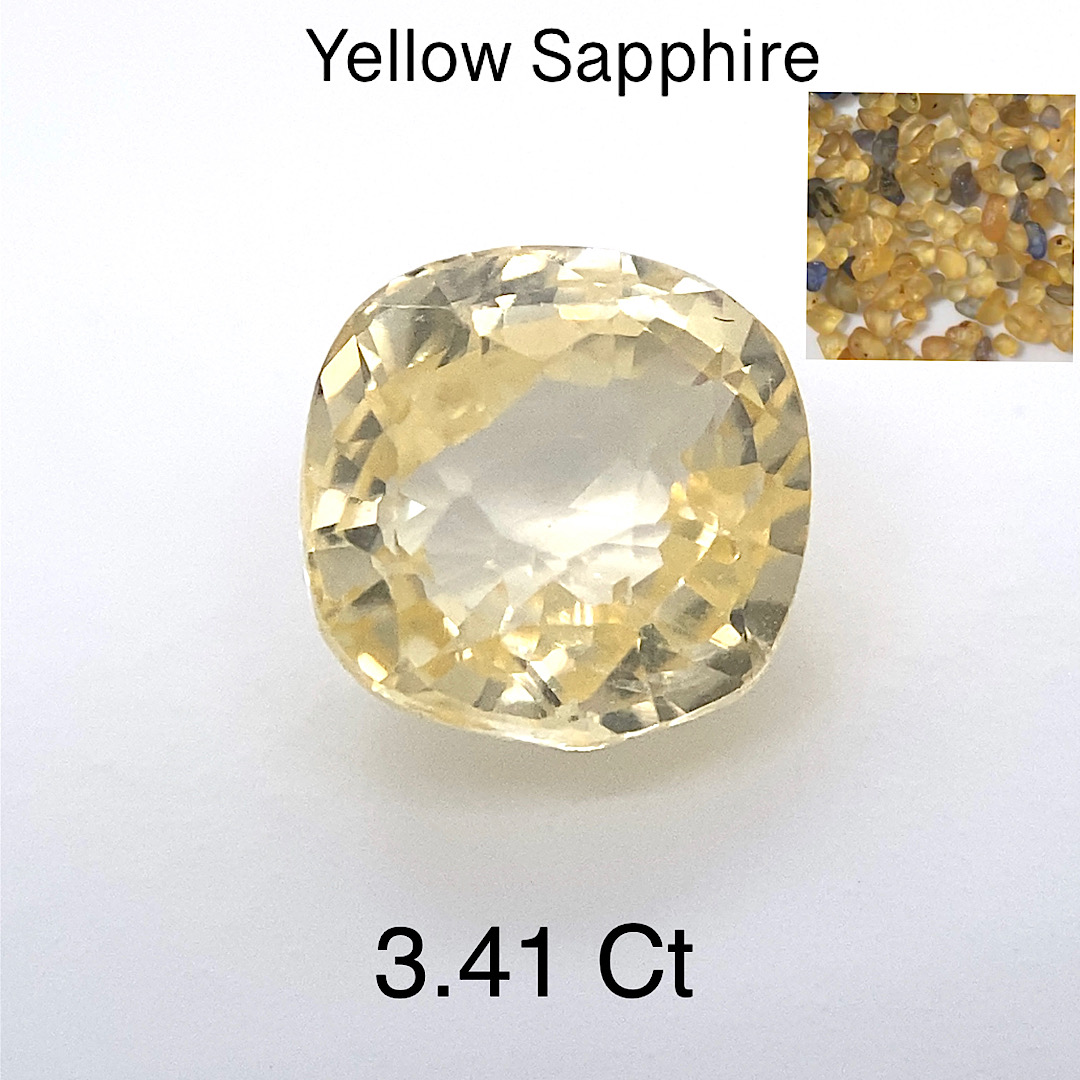 Beautiful Natural Yellow Sapphire YS37