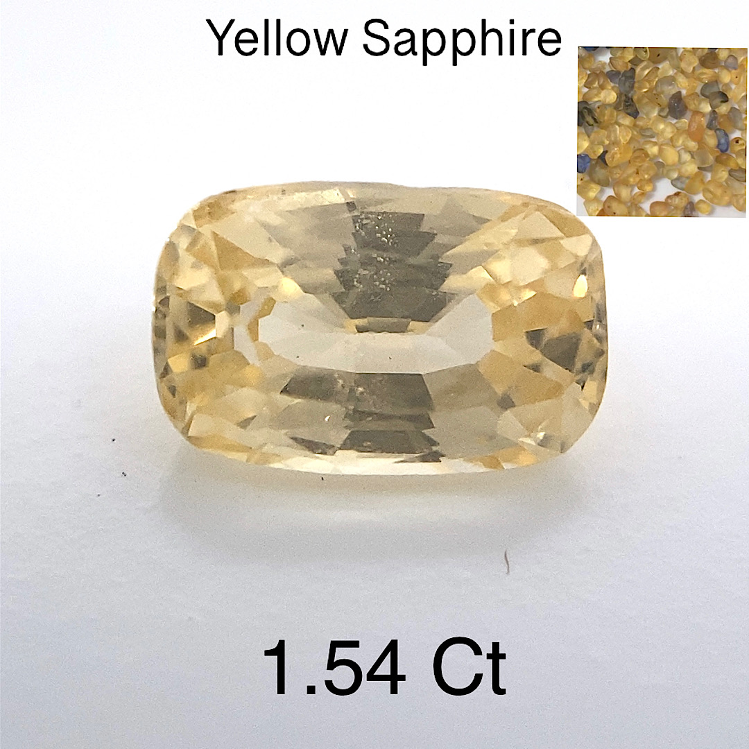 Beautiful Natural Yellow Sapphire YS38