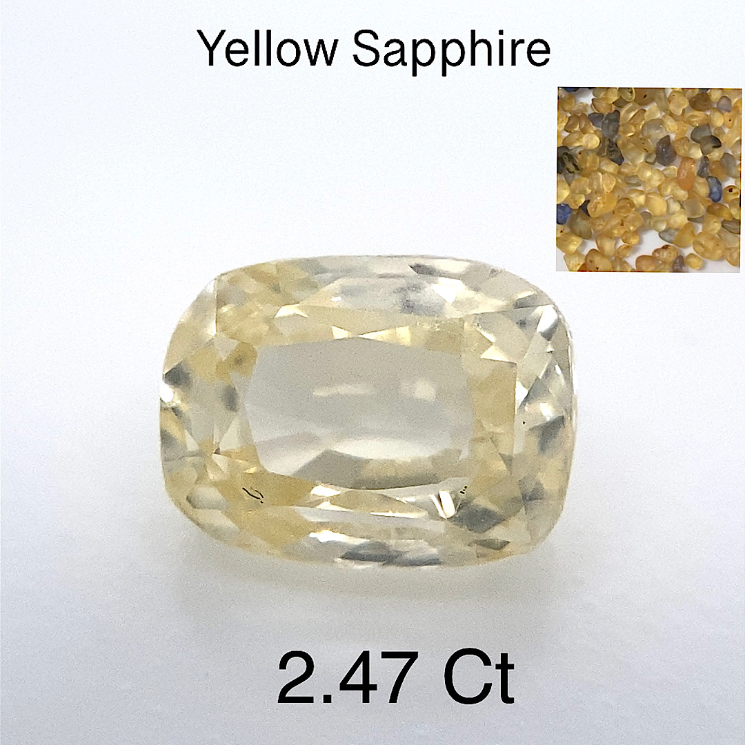 Beautiful Natural Yellow Sapphire YS39