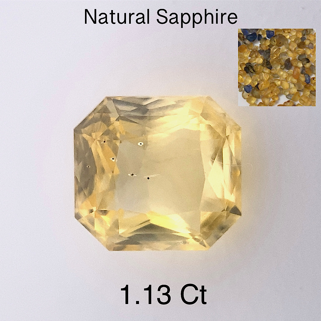 Natural Yellow Sapphire SP09