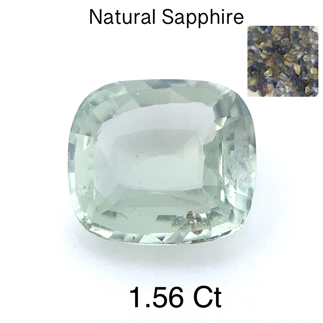 Natural Soft Green Sapphire SP03