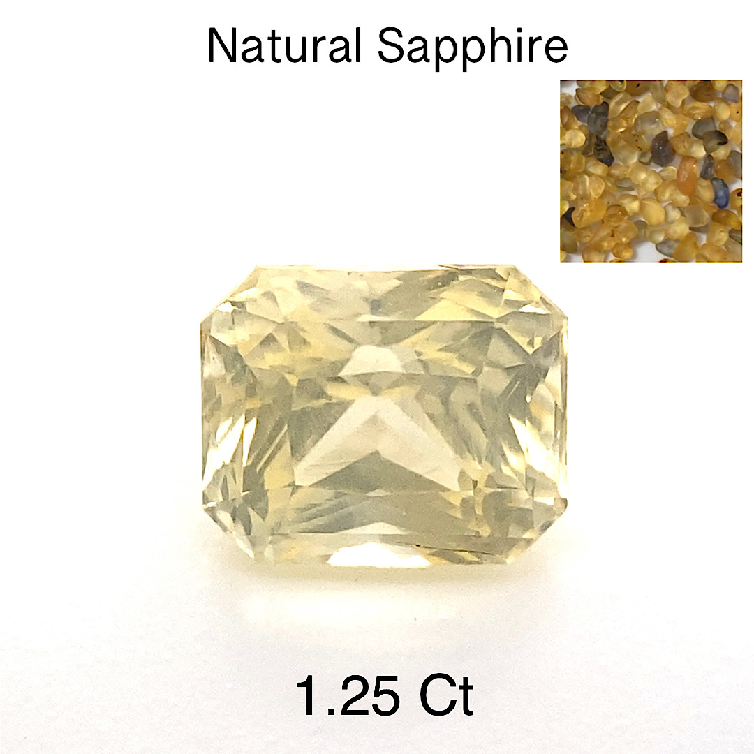 Natural Light Yellow Sapphire SP56