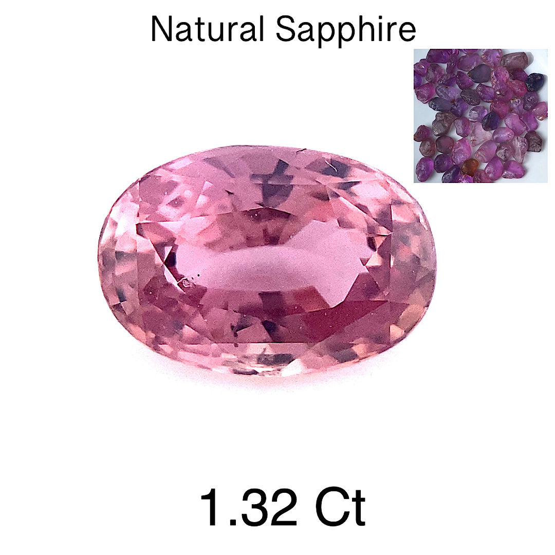 Natural Pink Sapphire SP47