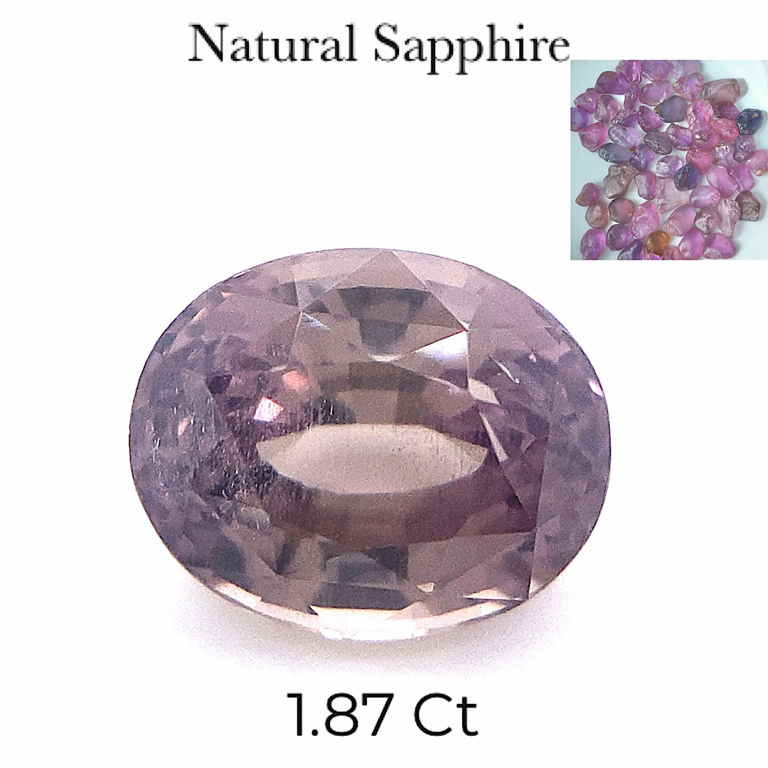 Natural Sapphire Color Change Pink/Green SP39