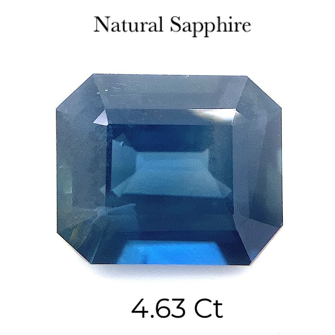 Natural Sapphire Blue/Green Normal Heated SP63