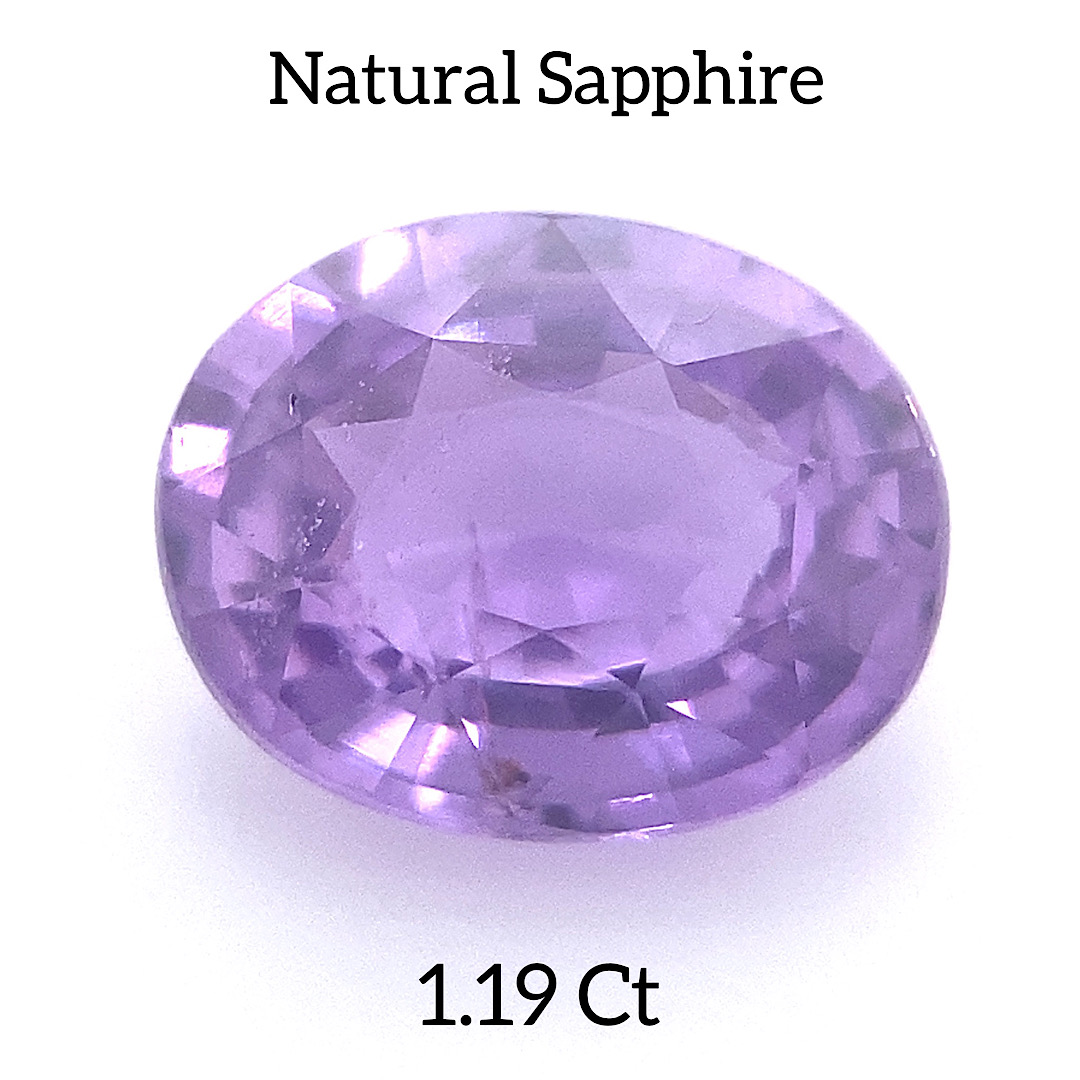 Natural Violet/Purple Sapphire SP87