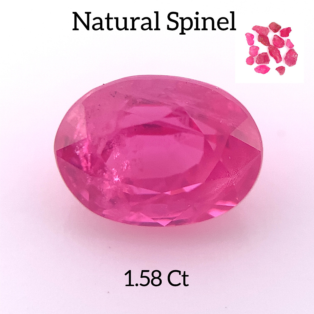 Natural Vibrant Pink Spinel SN02