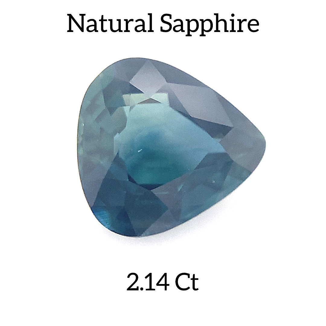 Natural Sapphire Blue/Green SP110