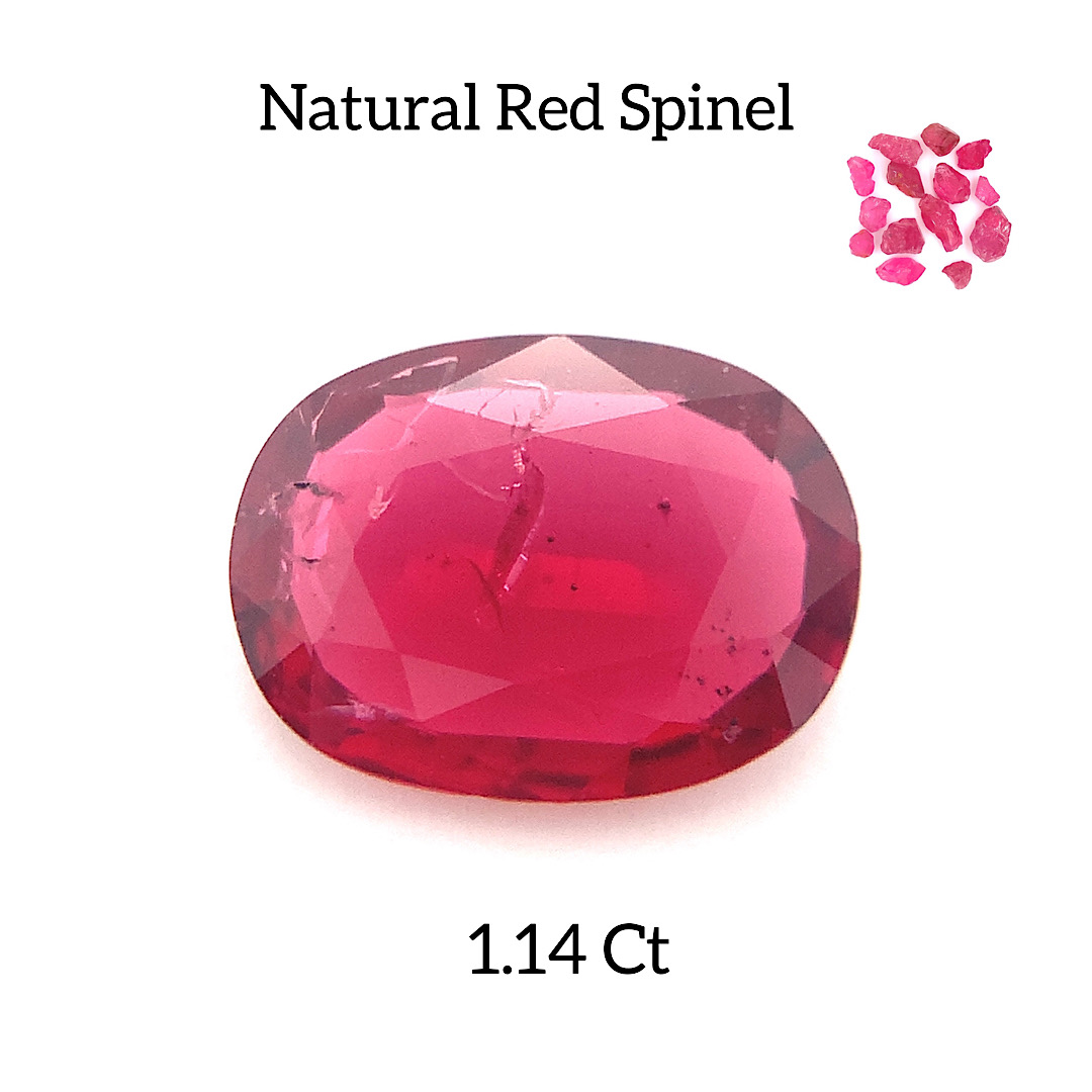 Natural Red Spinel SN21