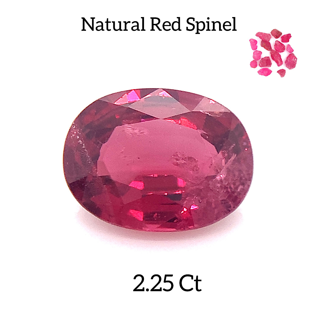 Natural Red Spinel SN27