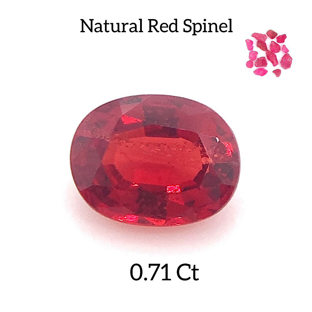 Natural Red Spinel SN33