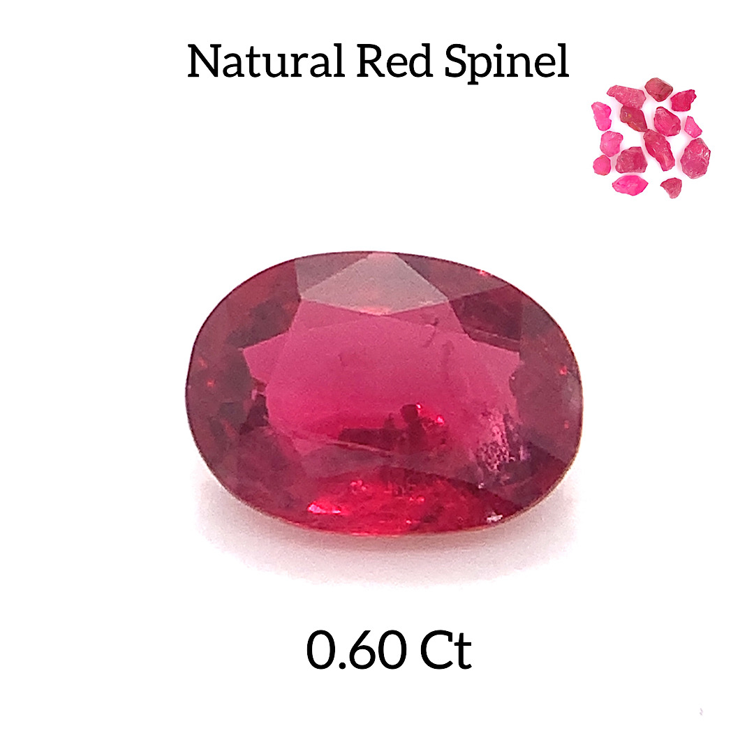 Natural Red Spinel SN34