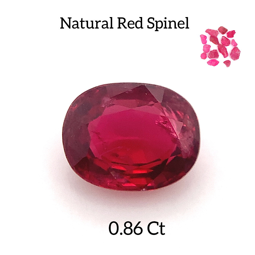 Natural Red Spinel SN37