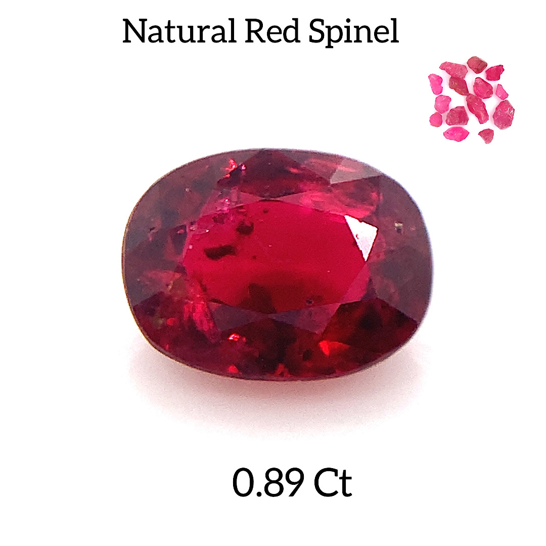 Natural Red Spinel SN38