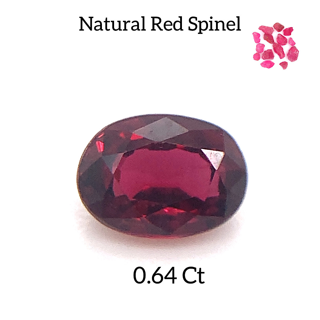 Natural Red Spinel SN42