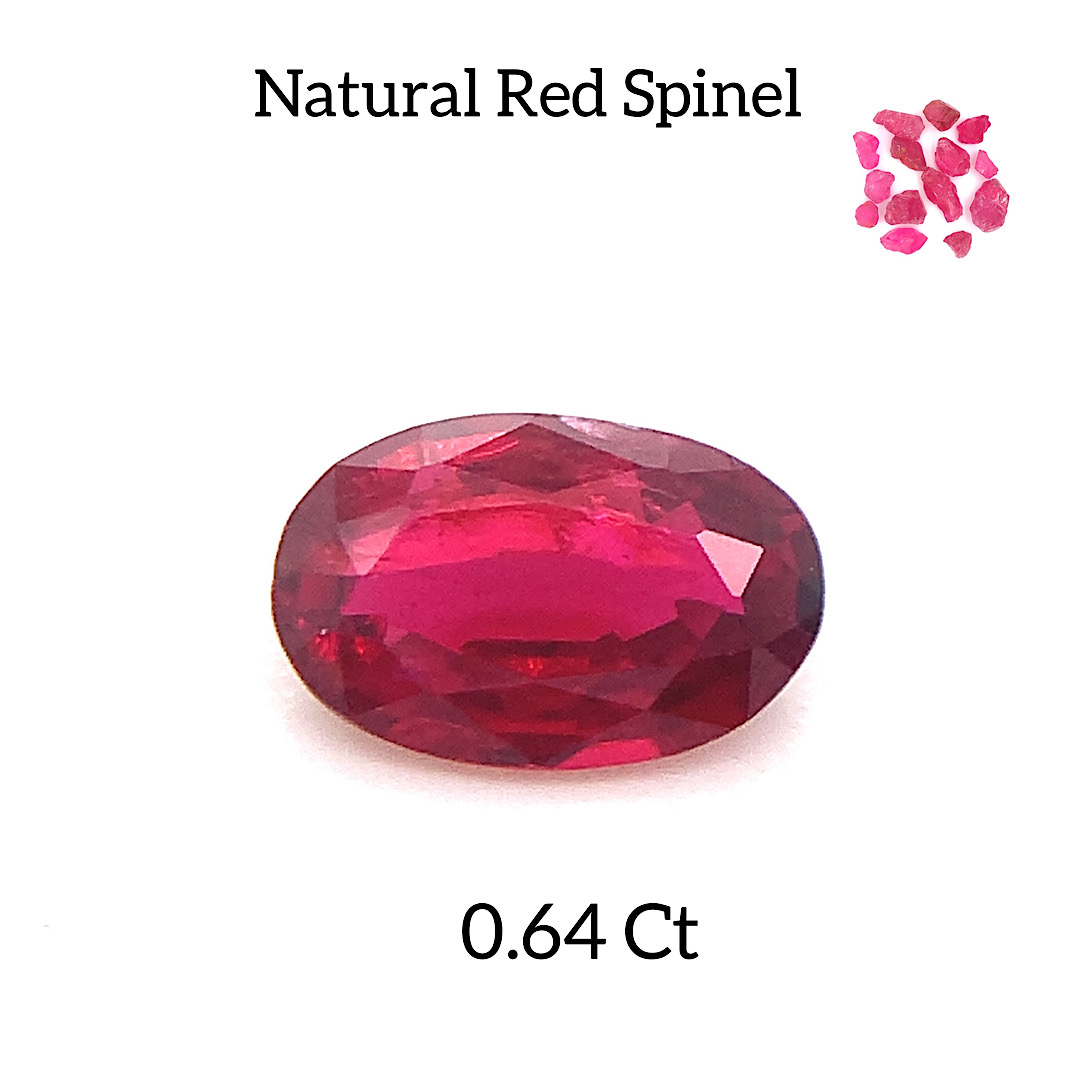 Natural Red Spinel SN43