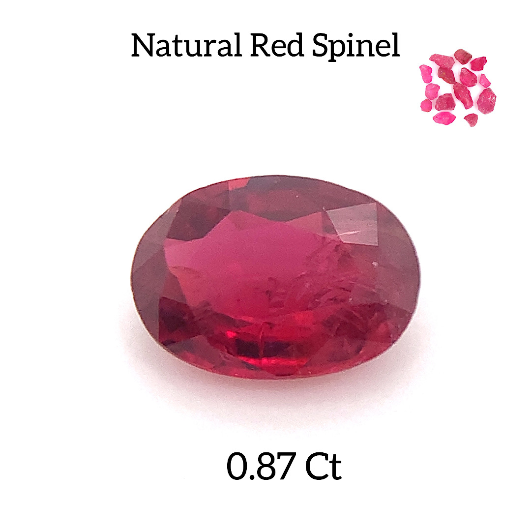 Natural Red Spinel SN41