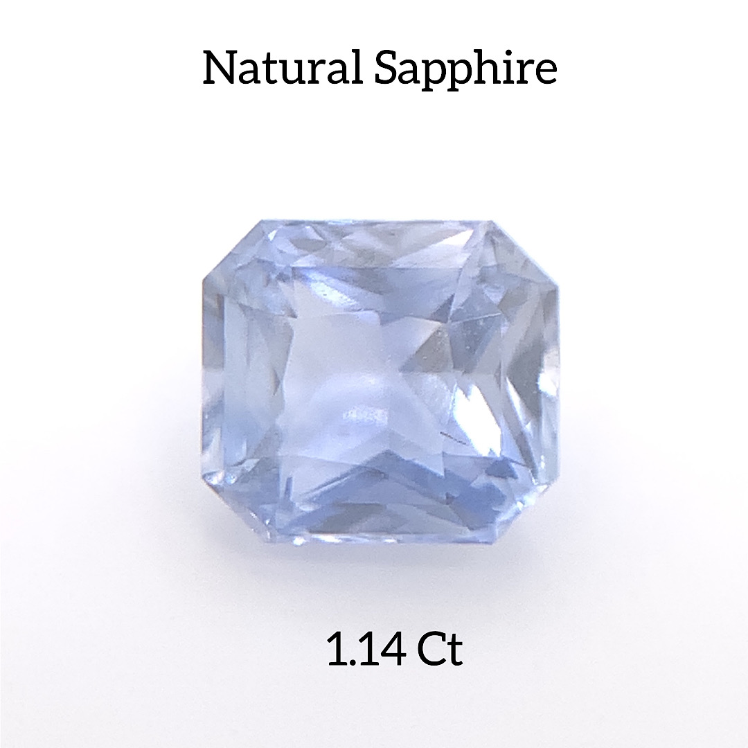 Natural Soft Blue Sapphire SP112