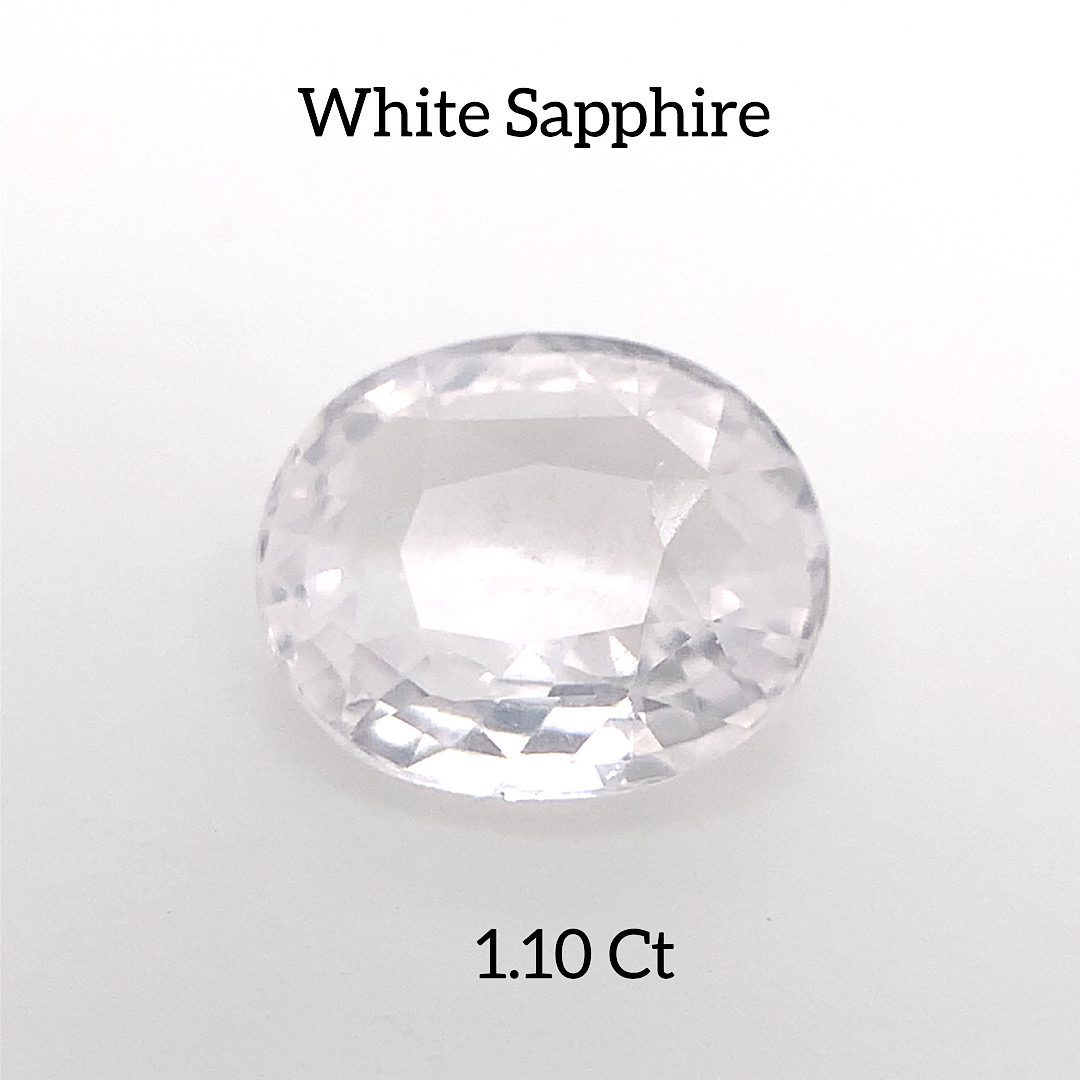 Natural White Sapphire SP113