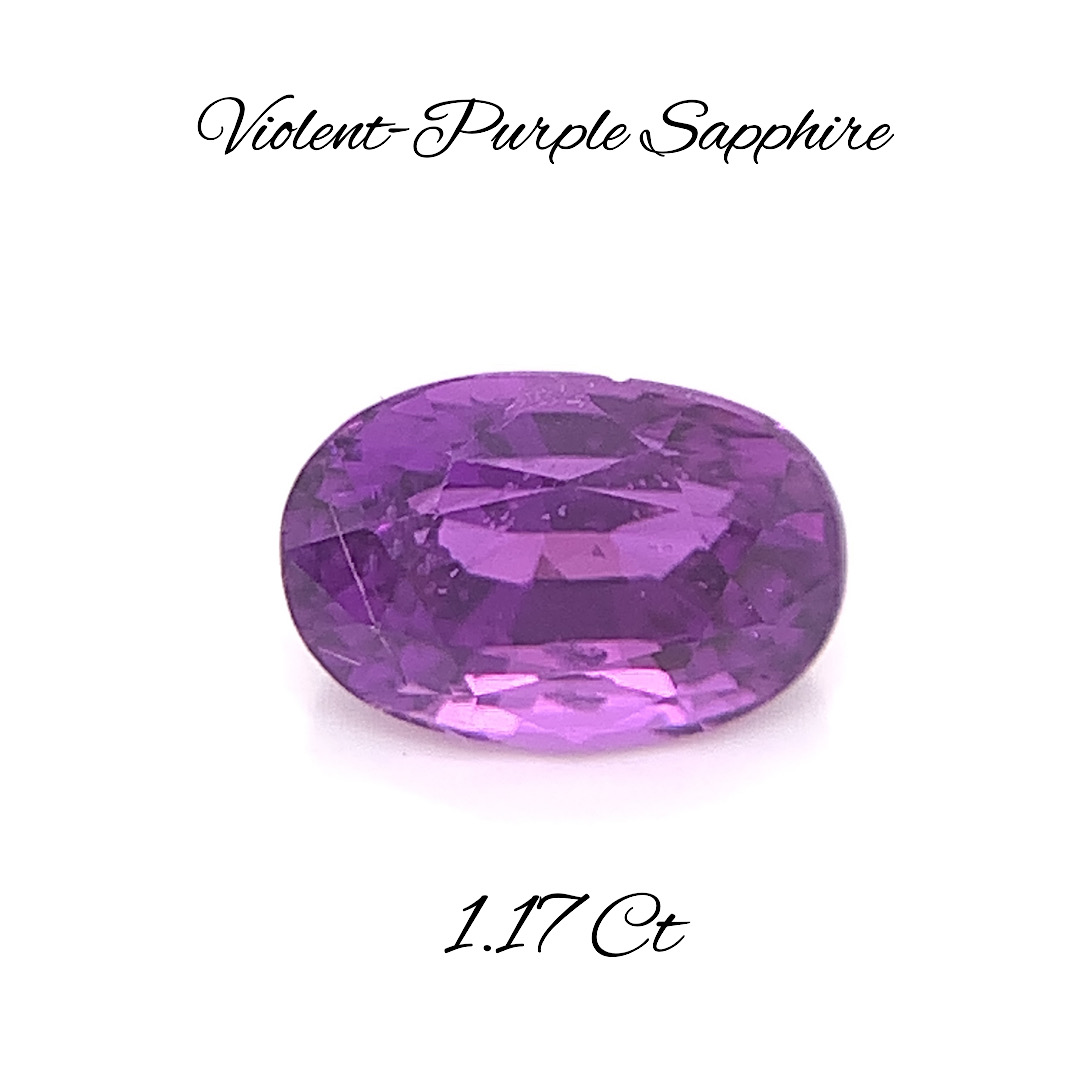 Natural Violet-Purple Sapphire SP122