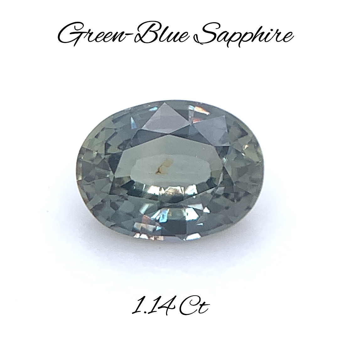 Natural Green Blue Sapphire SP173