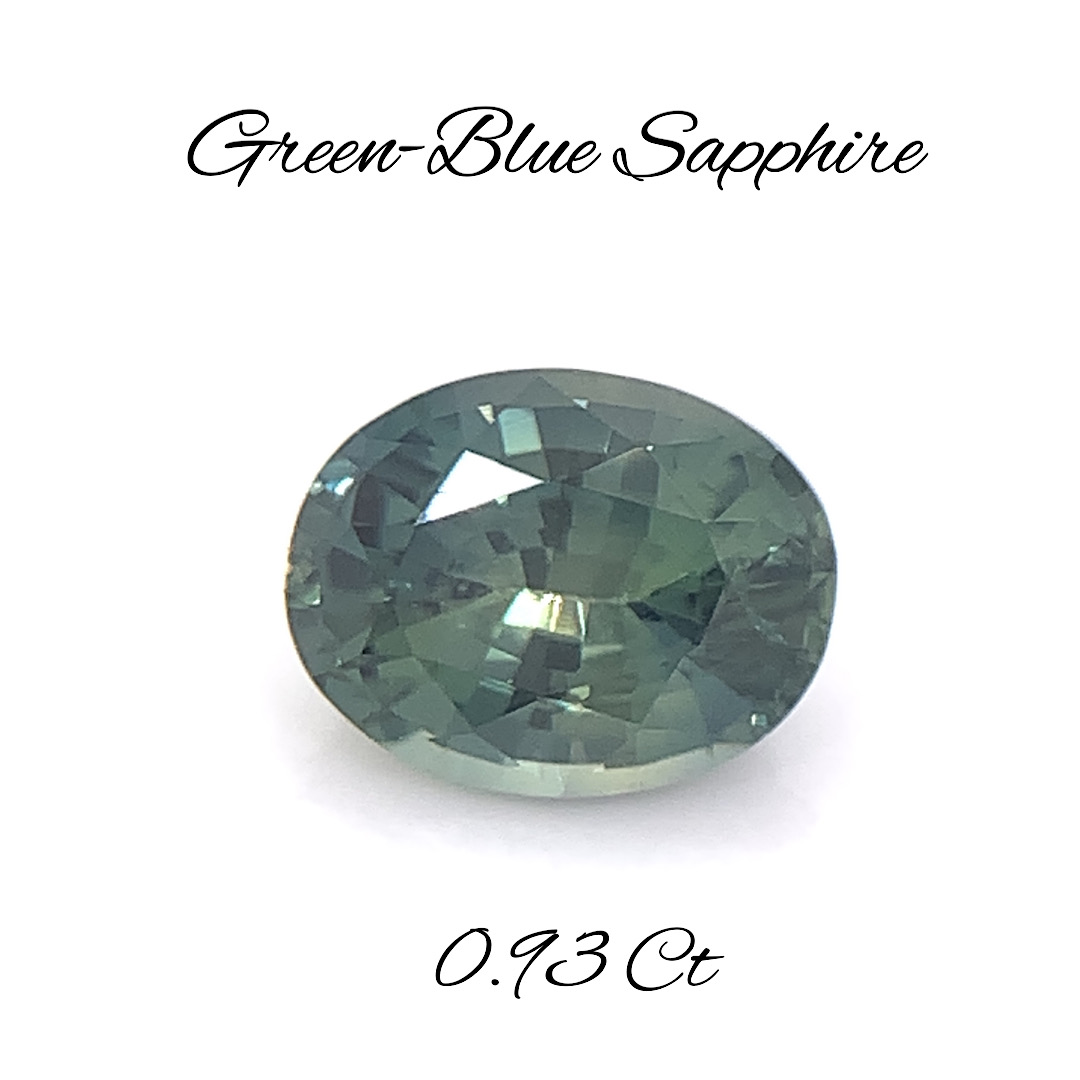 Natural Green Blue Sapphire SP175